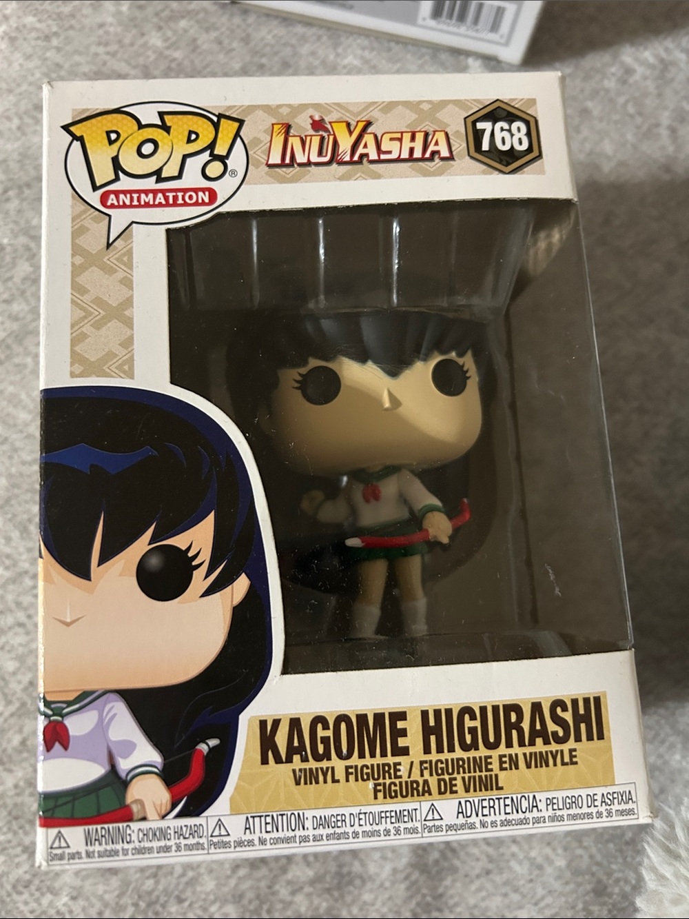 Funko Pop! Animation InuYasha #768 Kagome Higurashi - White & Black